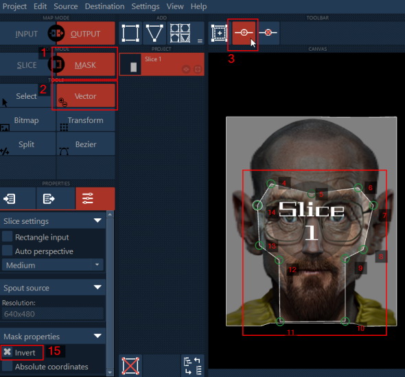 Mapping visution spout  Visution tutorial