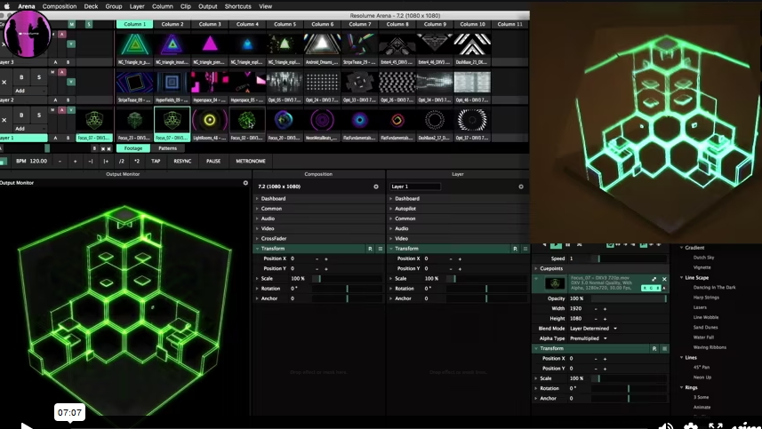 Resolume Video Training: 7.2 Structure Mapping