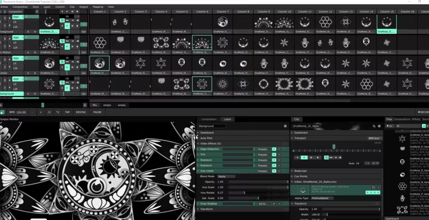 How To Prepare For a Live VJ Show Using Resolume VJing Software - OrnaMental's Tutorial