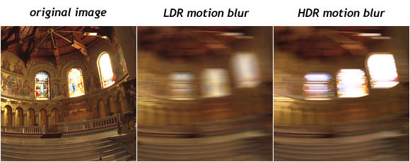 HDR Motion Blur